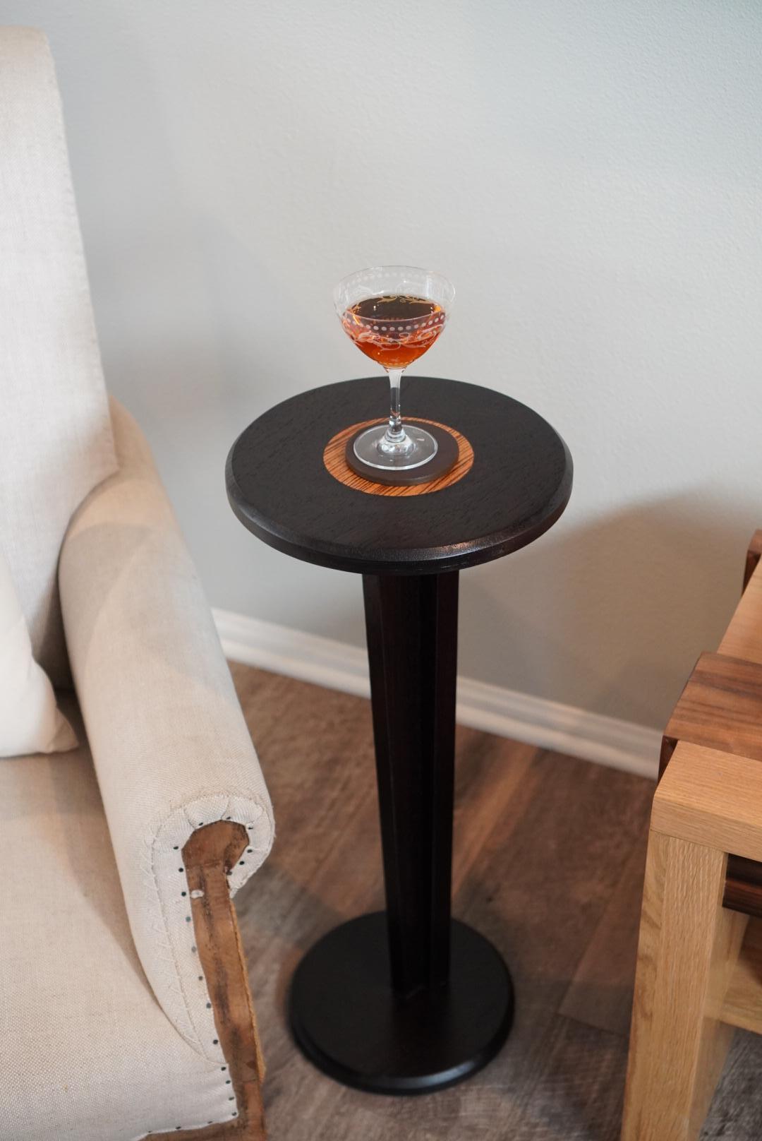 21st Century Modern Wenge and Zebrawood Cocktail Table 5