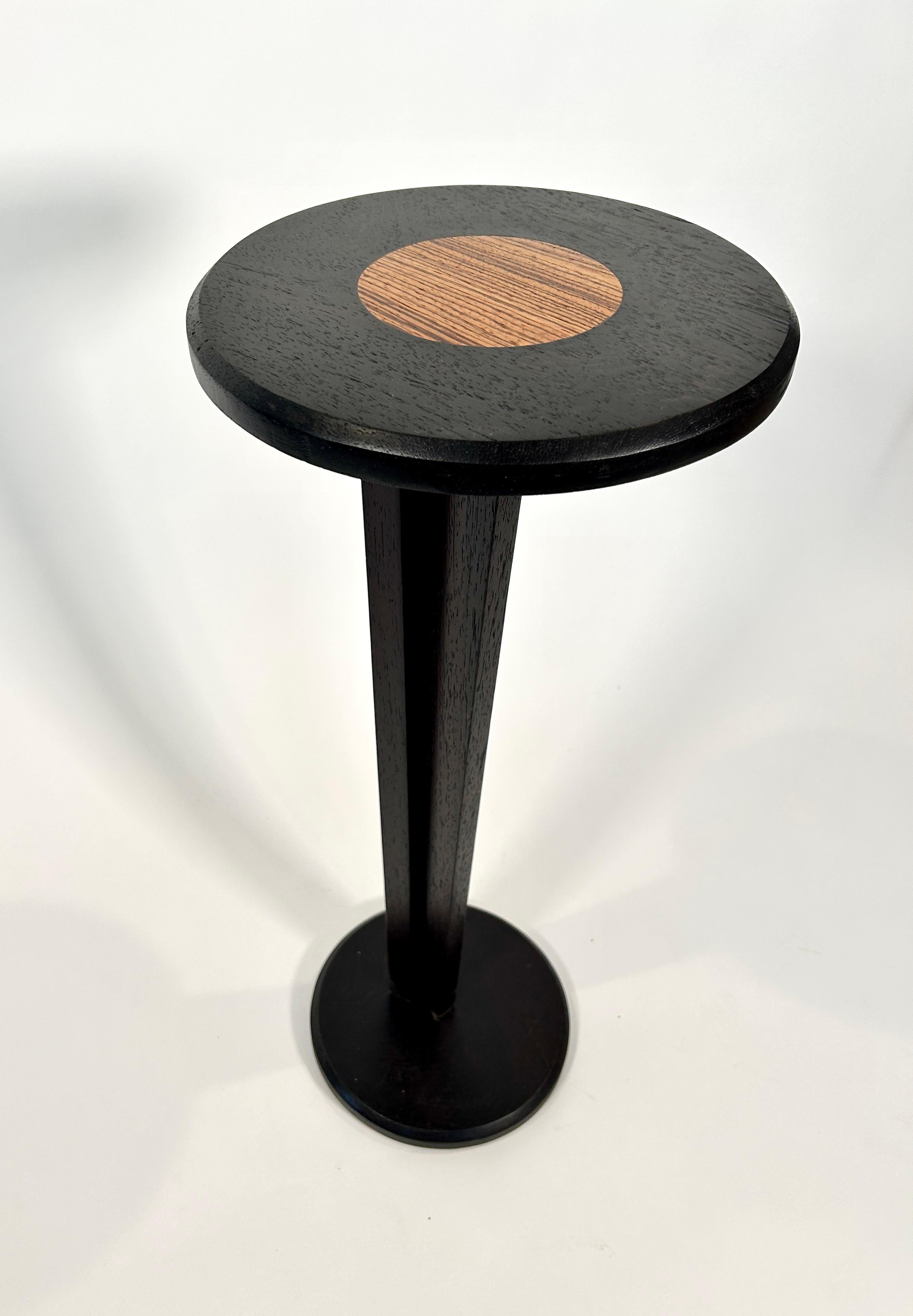 21st Century Modern Wenge and Zebrawood Cocktail Table In New Condition In Oakhurst, NJ