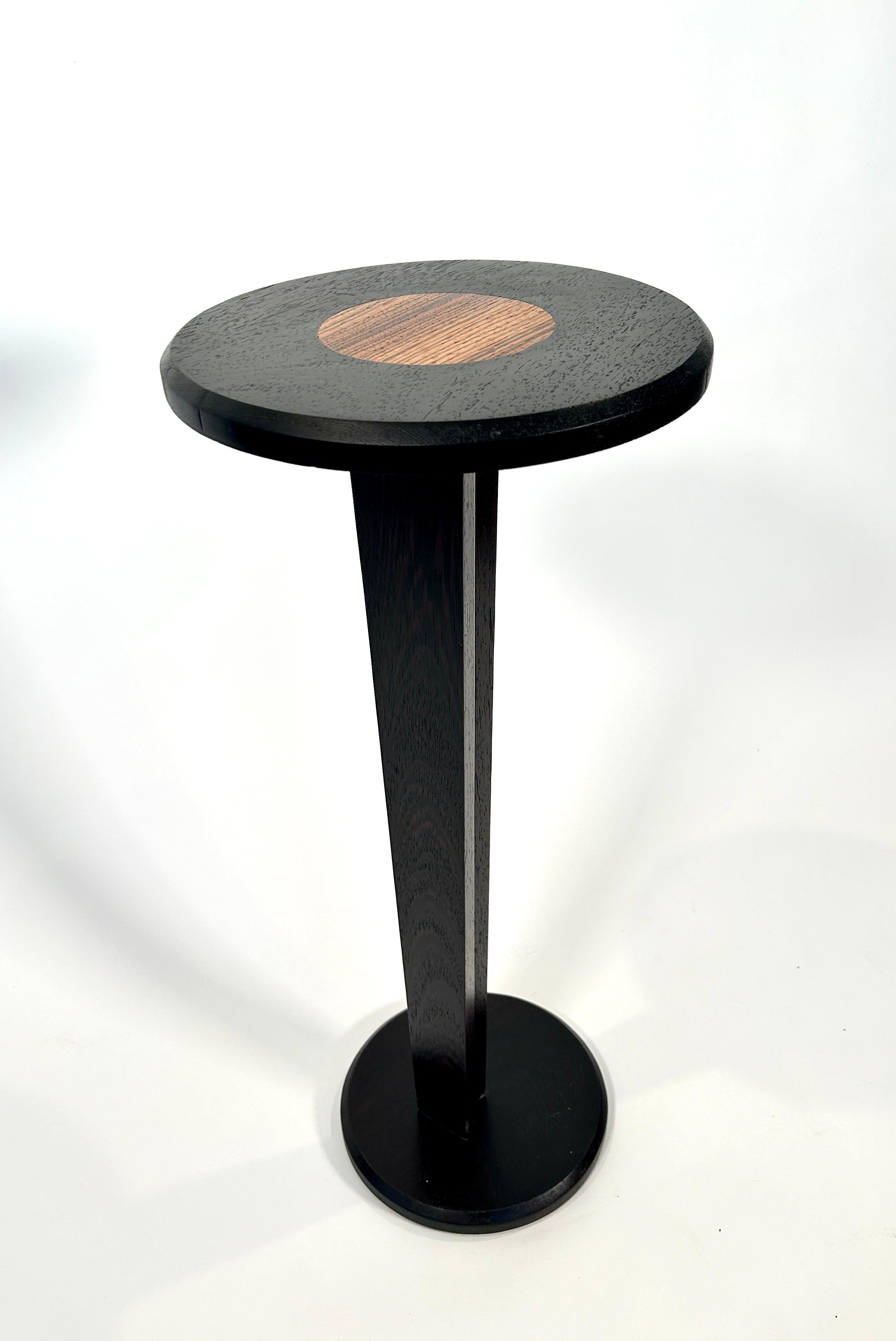 21st Century Modern Wenge and Zebrawood Cocktail Table 1
