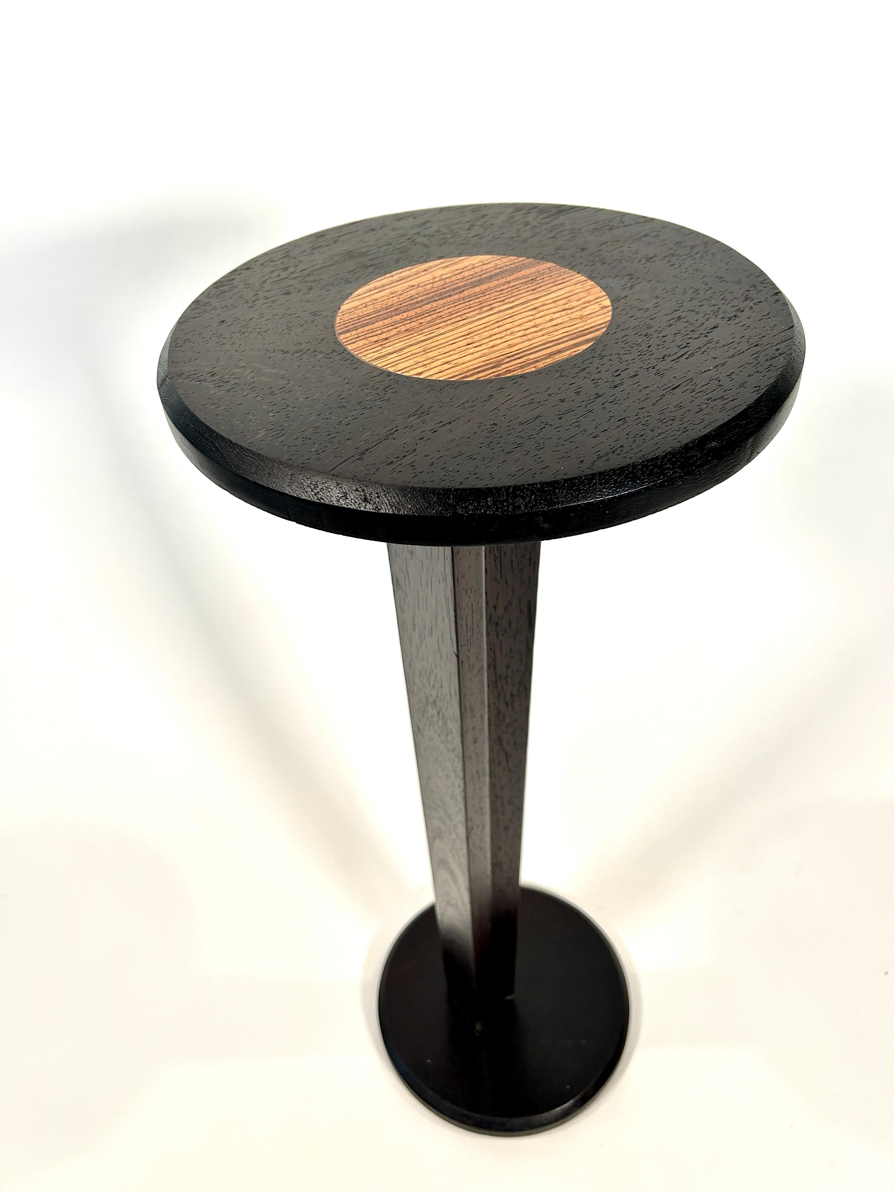 21st Century Modern Wenge and Zebrawood Cocktail Table 2