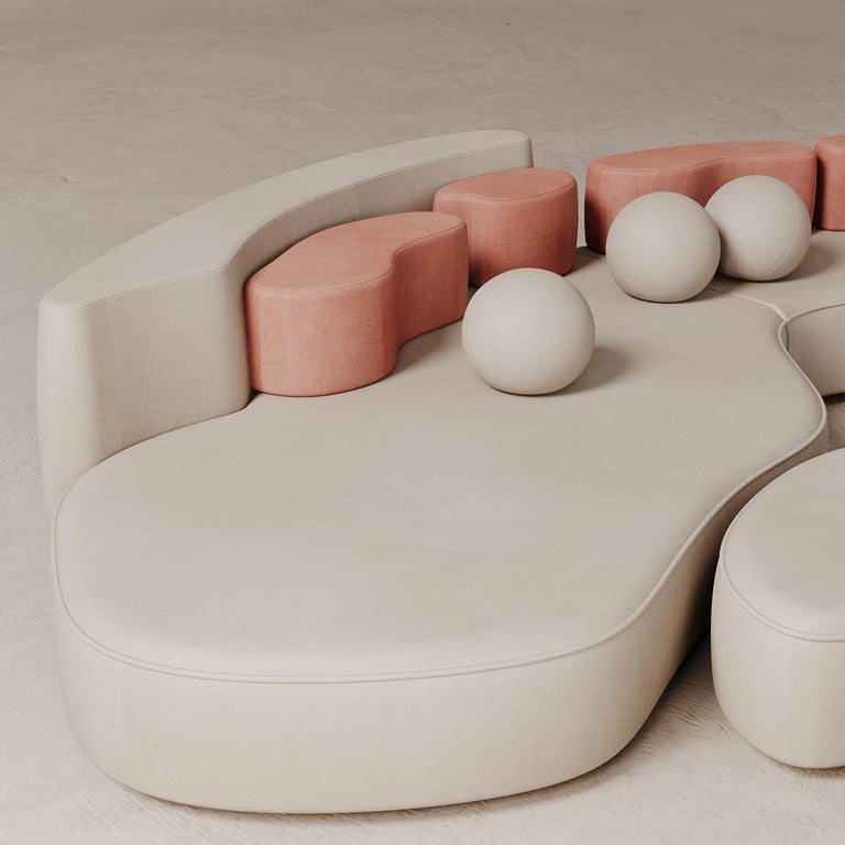 21st Century Modular Mood Sofa Cotton Velvet For Sale at 1stDibs | infinity  sofa £15000, infinity sofa 15000, modular velvet sofa