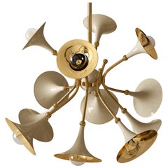 21st Century Monteral Suspension Lamp Brass