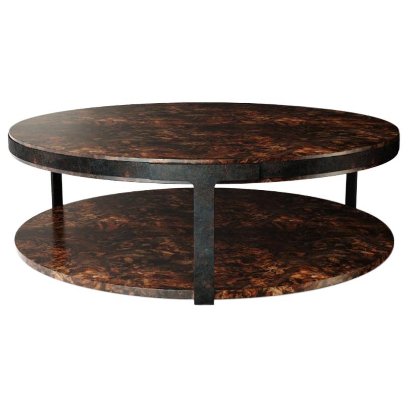 21st Century Monticello Center Table Walnut Wood For Sale