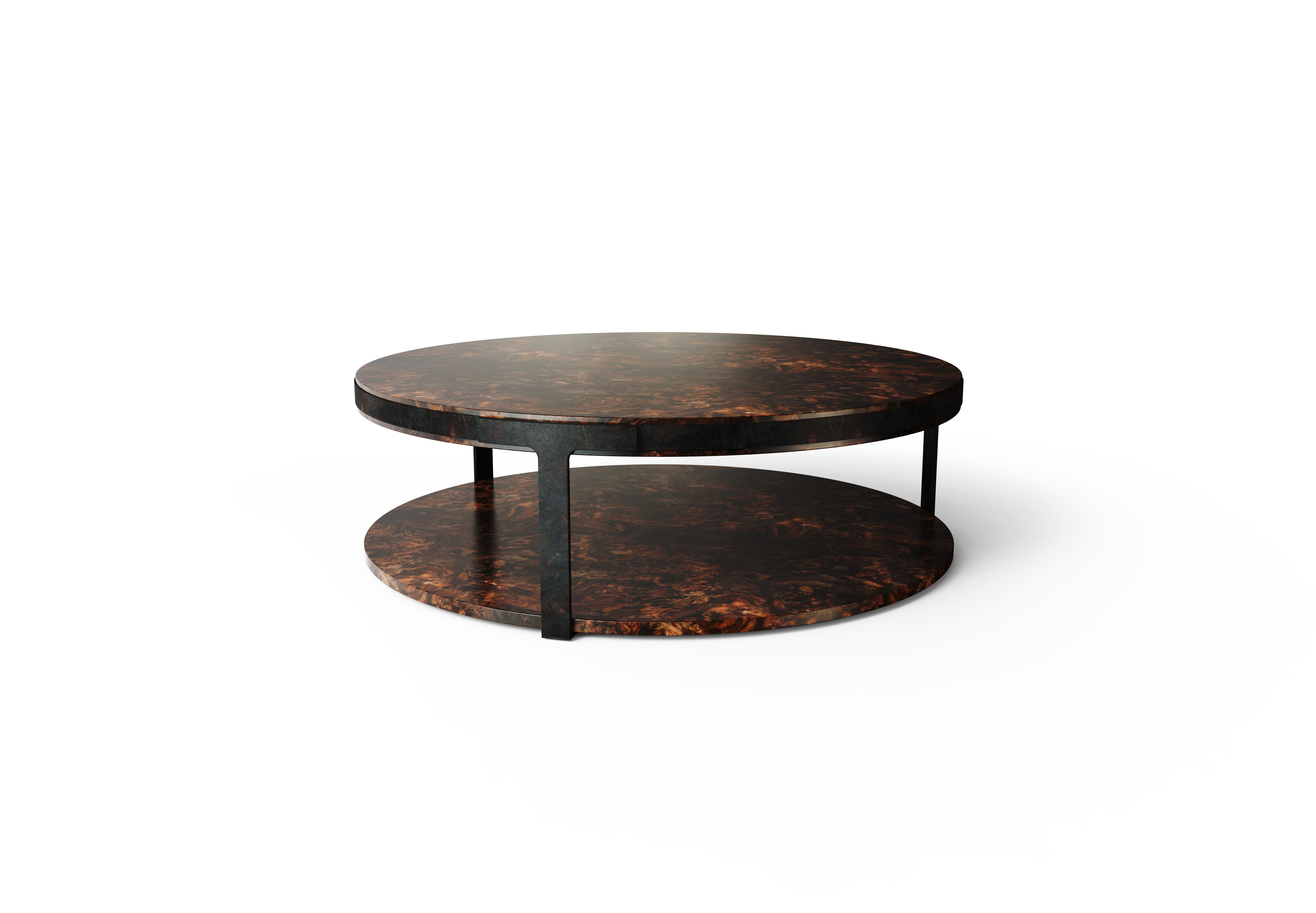 Tavolo da centro Monticello del 21° secolo in Wood Wood Made in Portugal di Porus Studio In condizioni Nuovo in vendita a RIO TINTO, PT