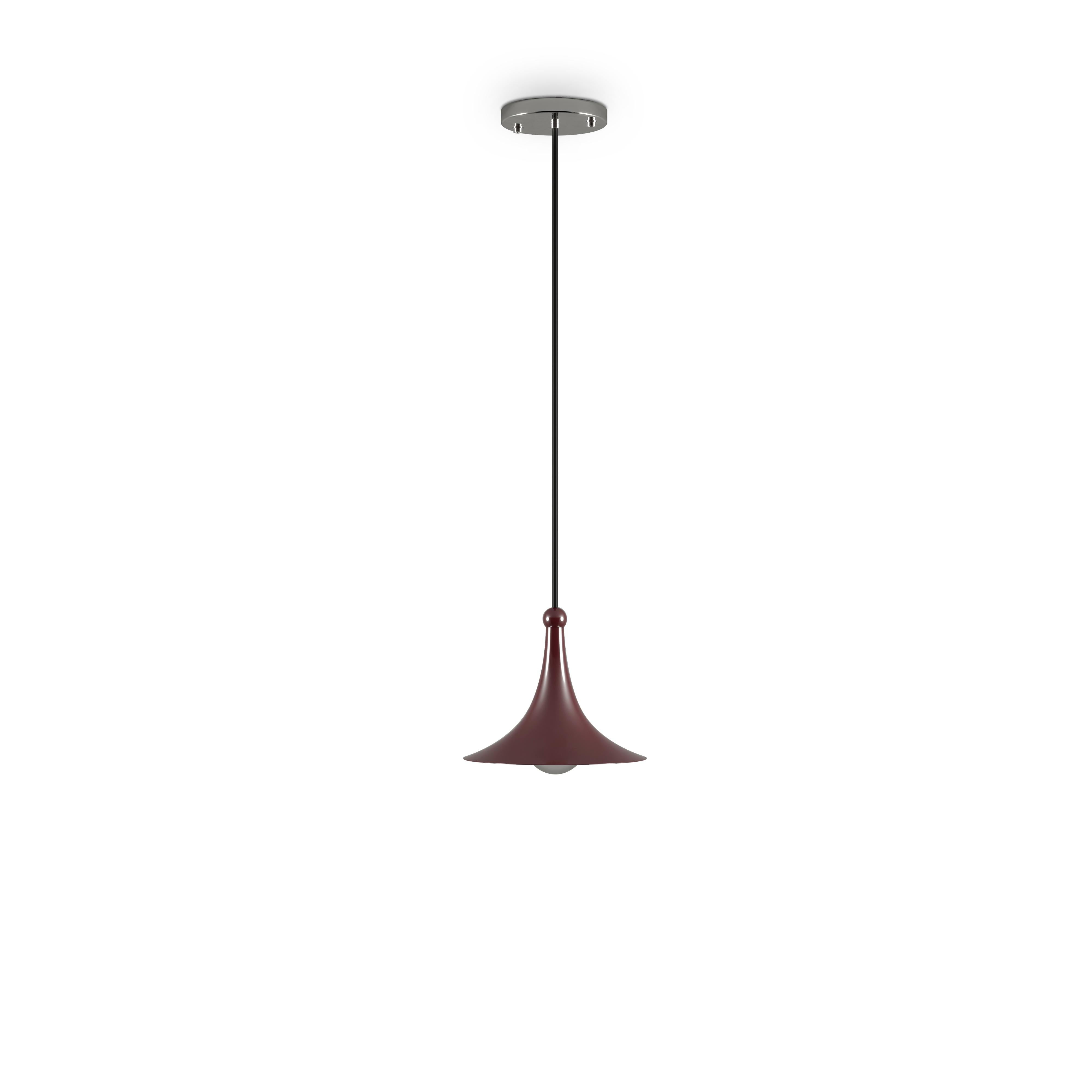 Contemporary 21st Century Montreal Pendant Lamp Gold-Plated Brass For Sale