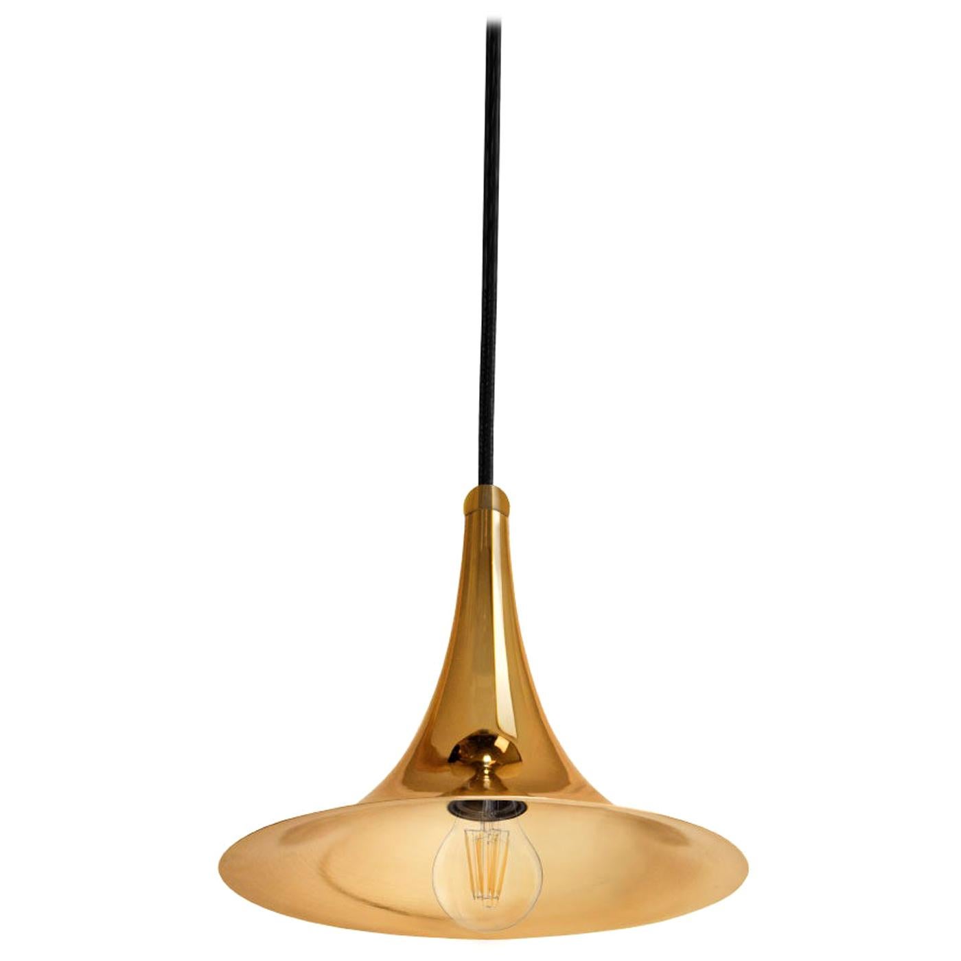 21st Century Montreal Pendant Lamp Gold-Plated Brass