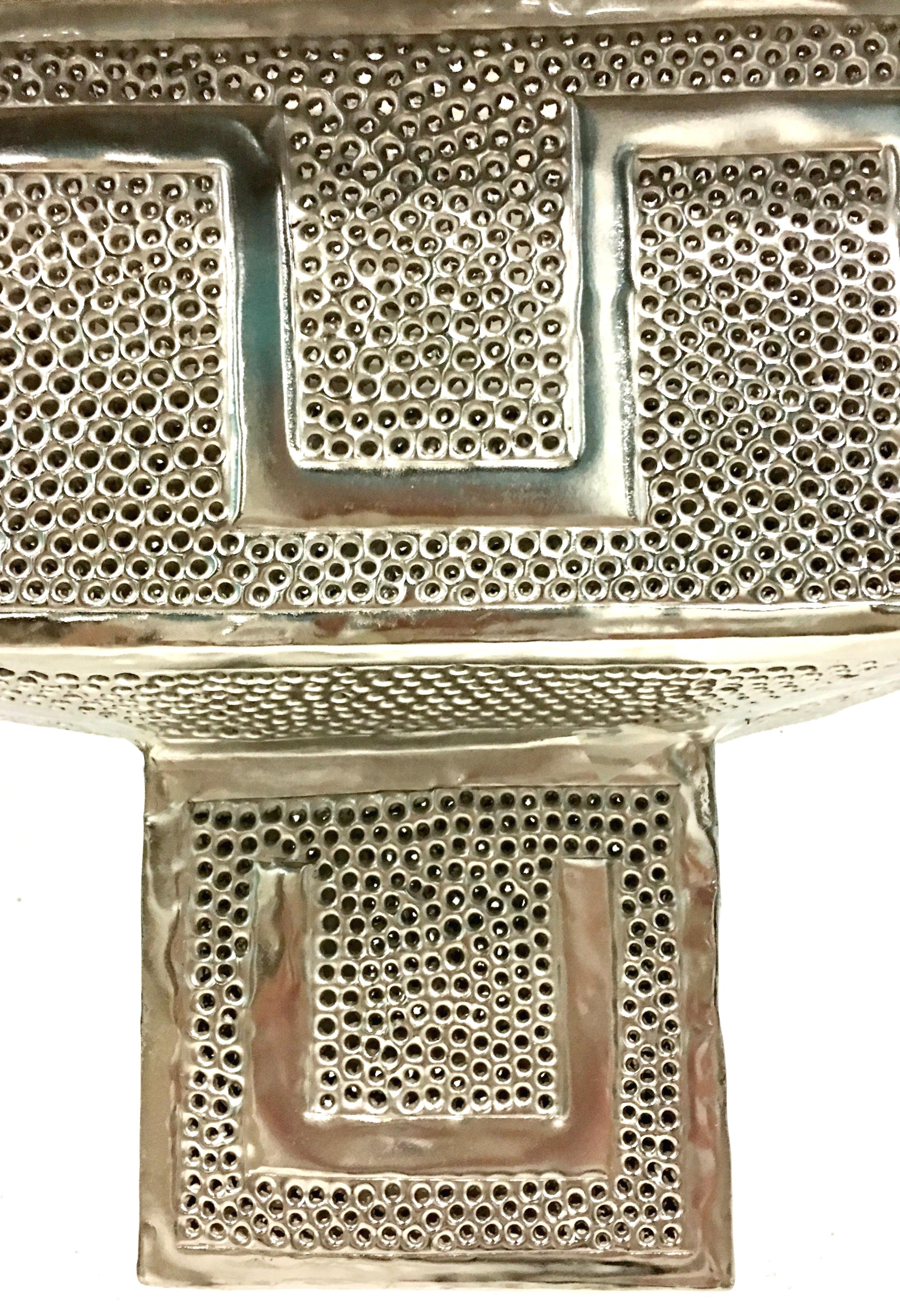 21st Century Pair Of Monumental Silver Steel Moroccan Style Pendant Light im Angebot 4