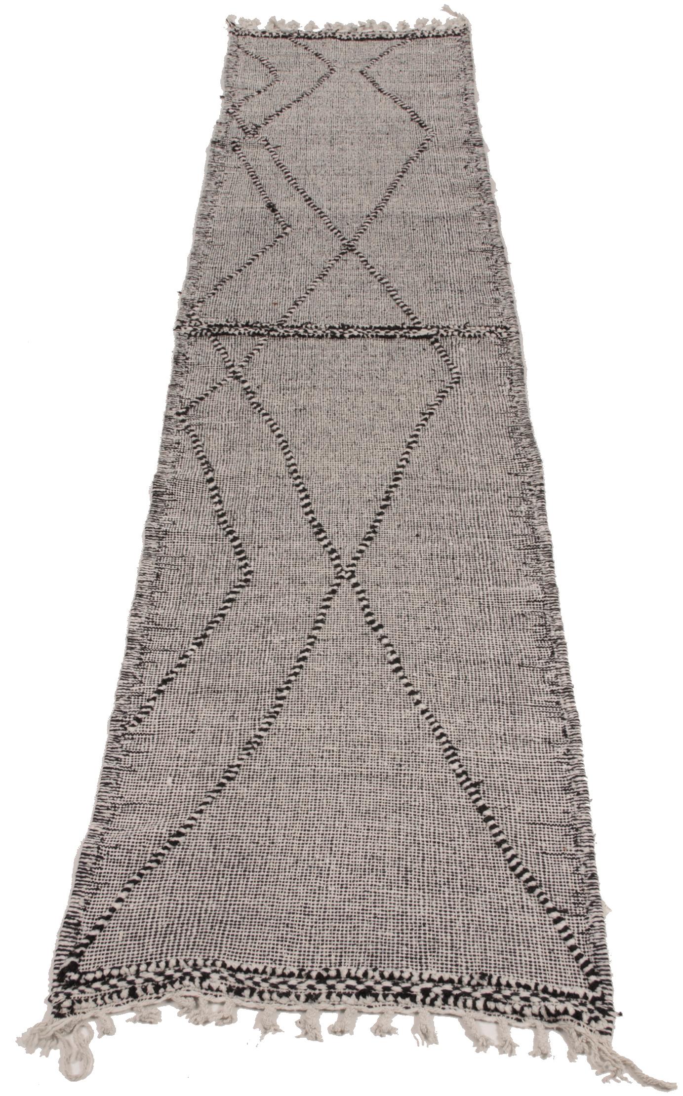 The Moroccan Berber rugs are handmade in the Atlas mountains by members of the local tribes using the highest quality wool and techniques.
This bespoke Berber rug is timeless and bridges the gap between modern and tribal design.
Dimensions: Length