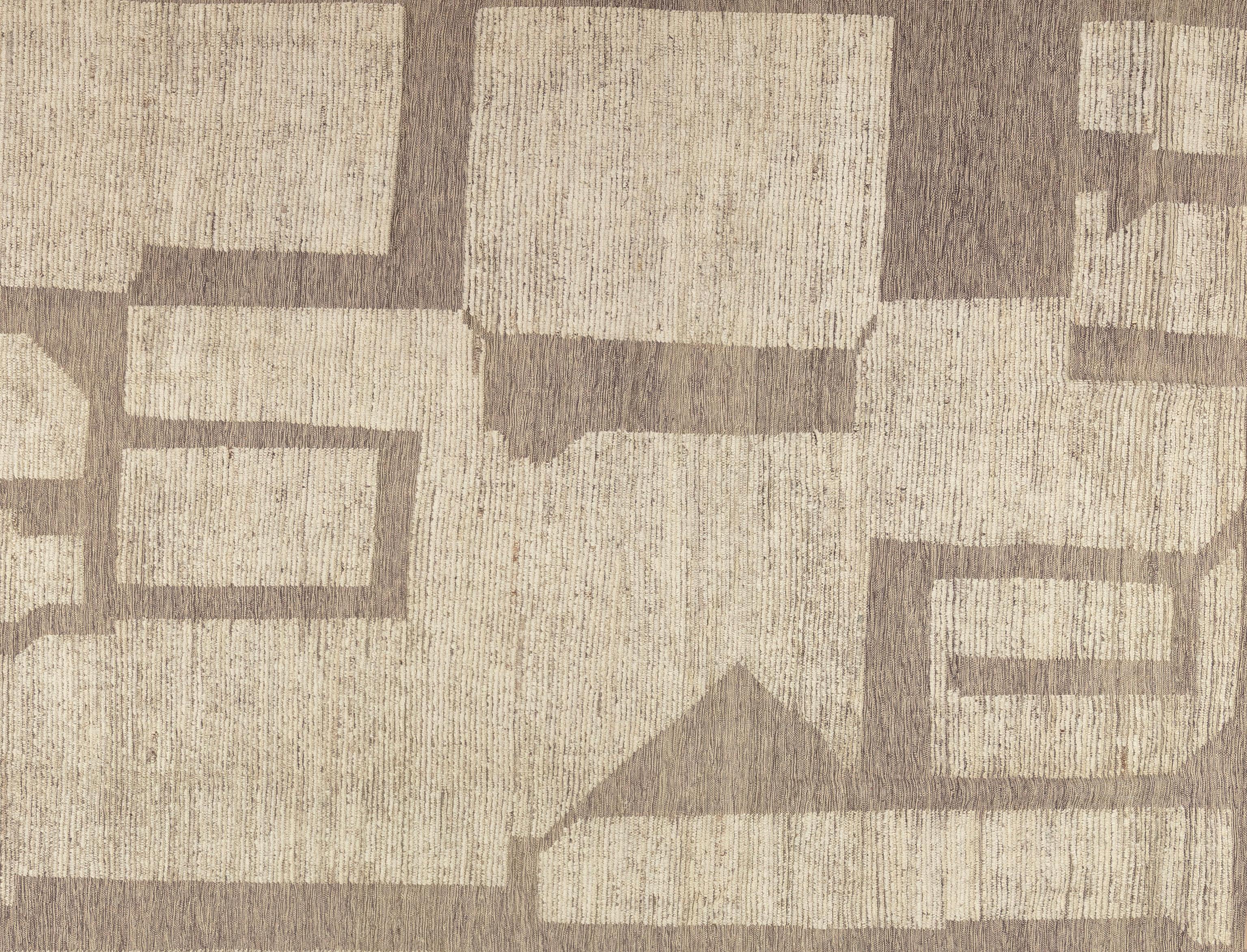 Tribal 21st Century Moroccan Inspired Rug For Sale