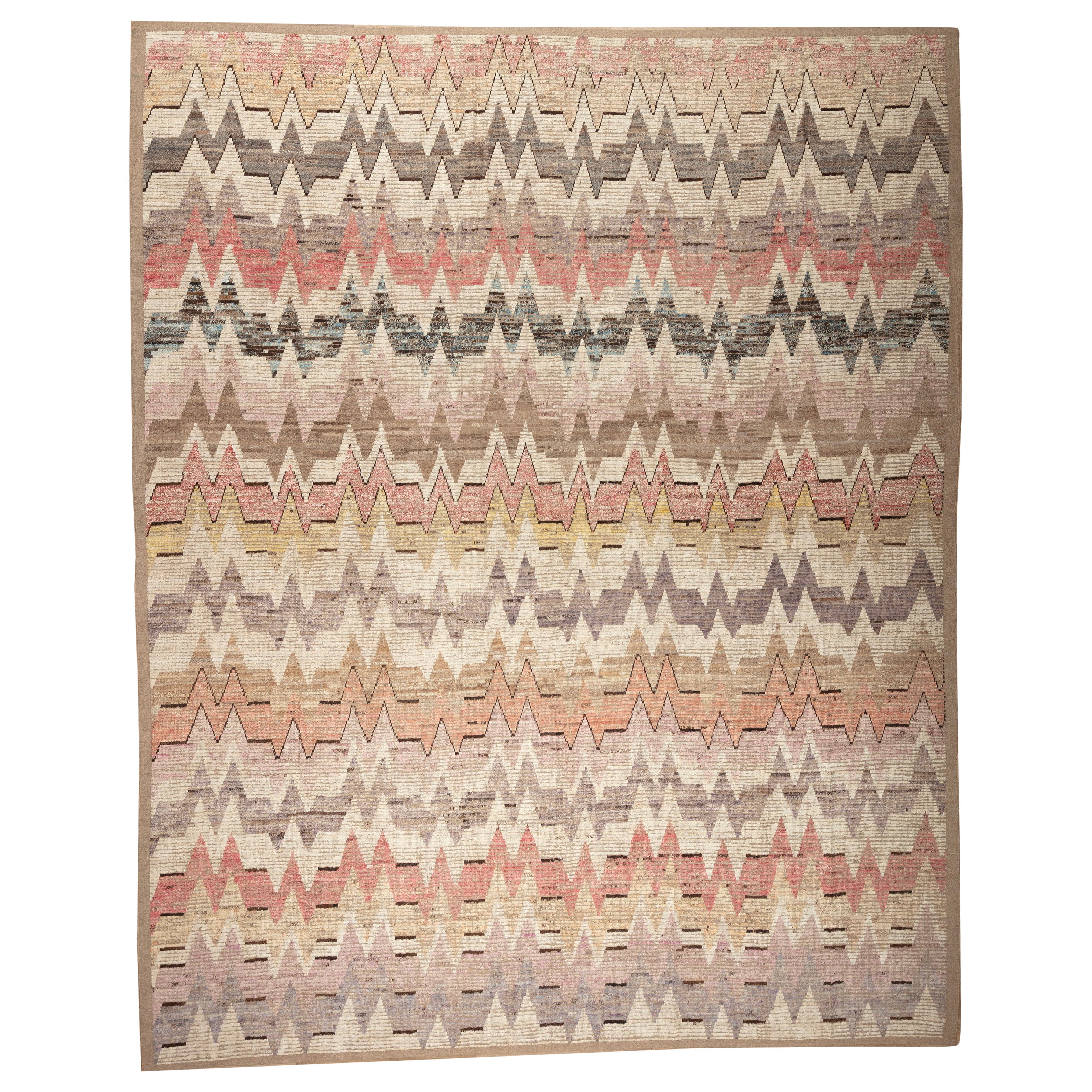 21st Century Moroccan Inspired Rug