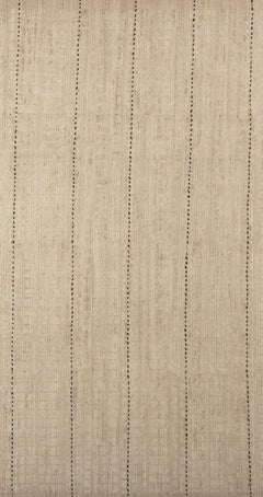 Moroccan Hand-Woven Wool Rug, Sand Color, 10' x 13' 11\" Afghan