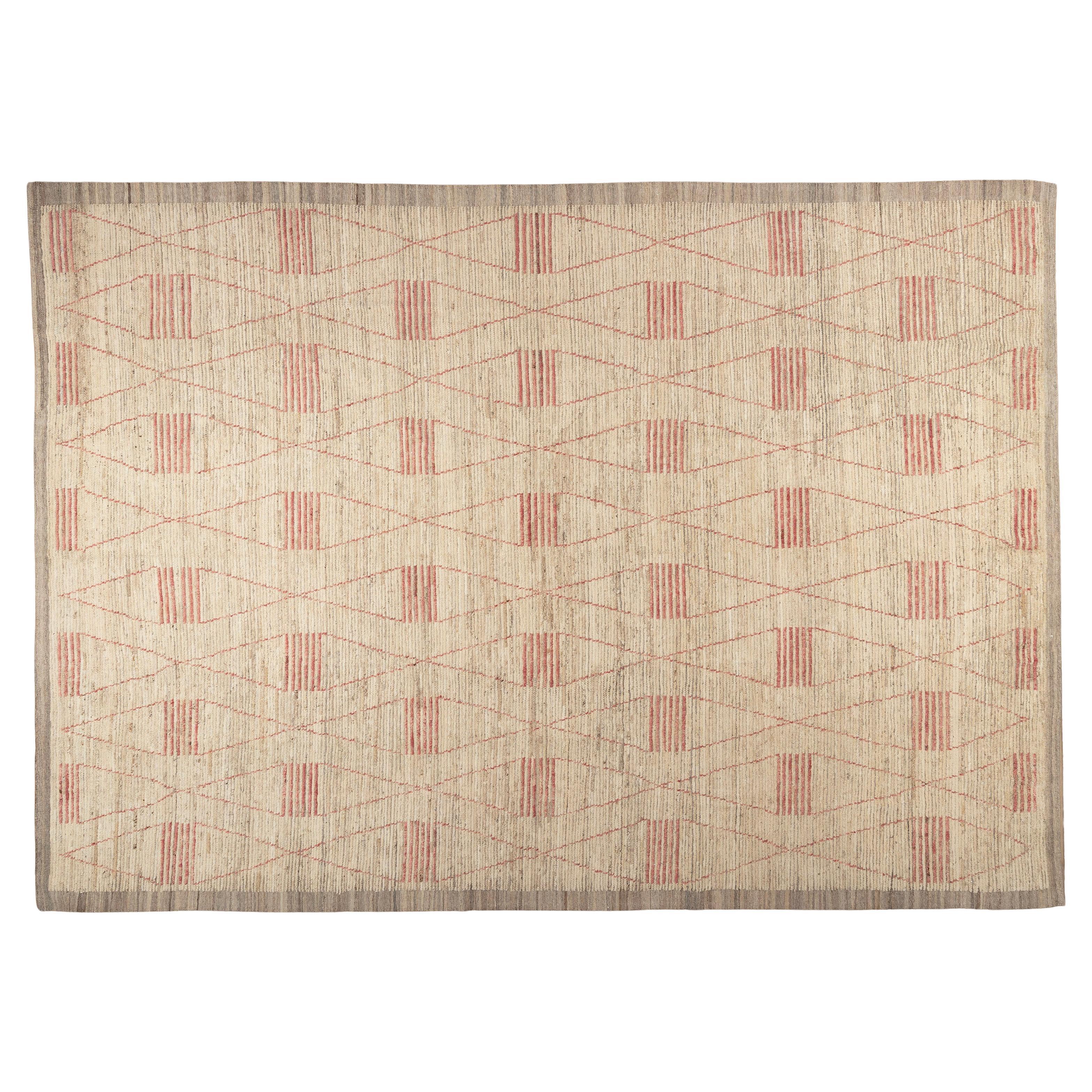 21st Century Moroccan Inspired Rug