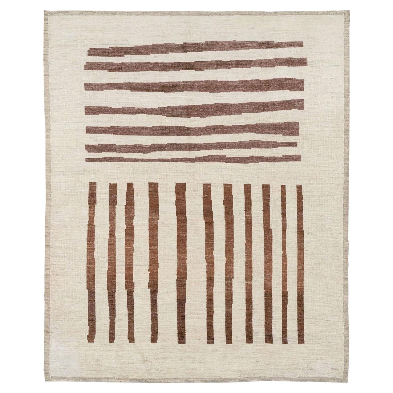 21st Century Moroccan Modern Room Size Carpet by Galerie Shabab