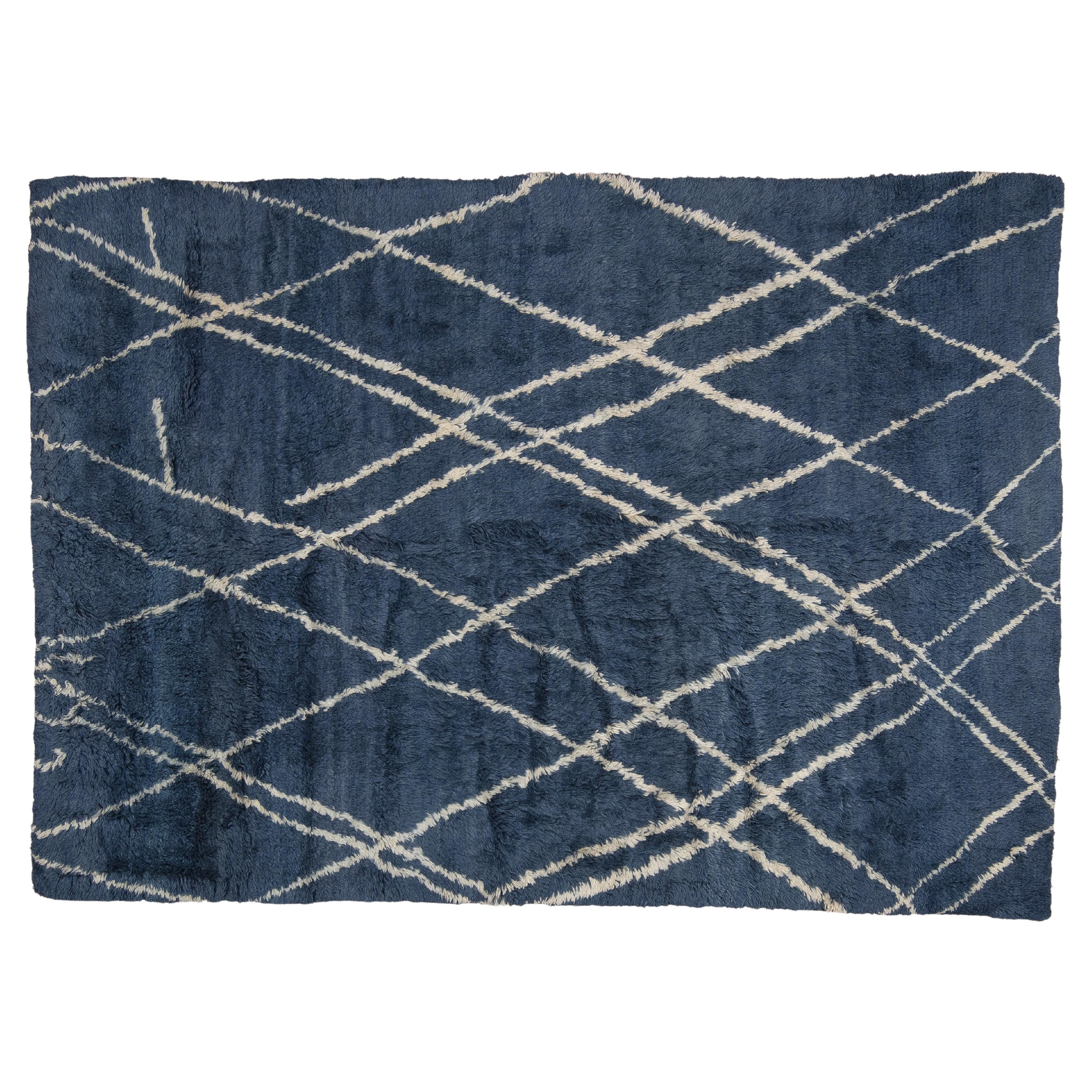 21st Century Moroccan Style Rug For Sale