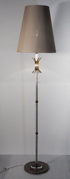 21st Century Moulin Rouge Gold Plated and Crystal Floor Lamp Patrizia Garganti