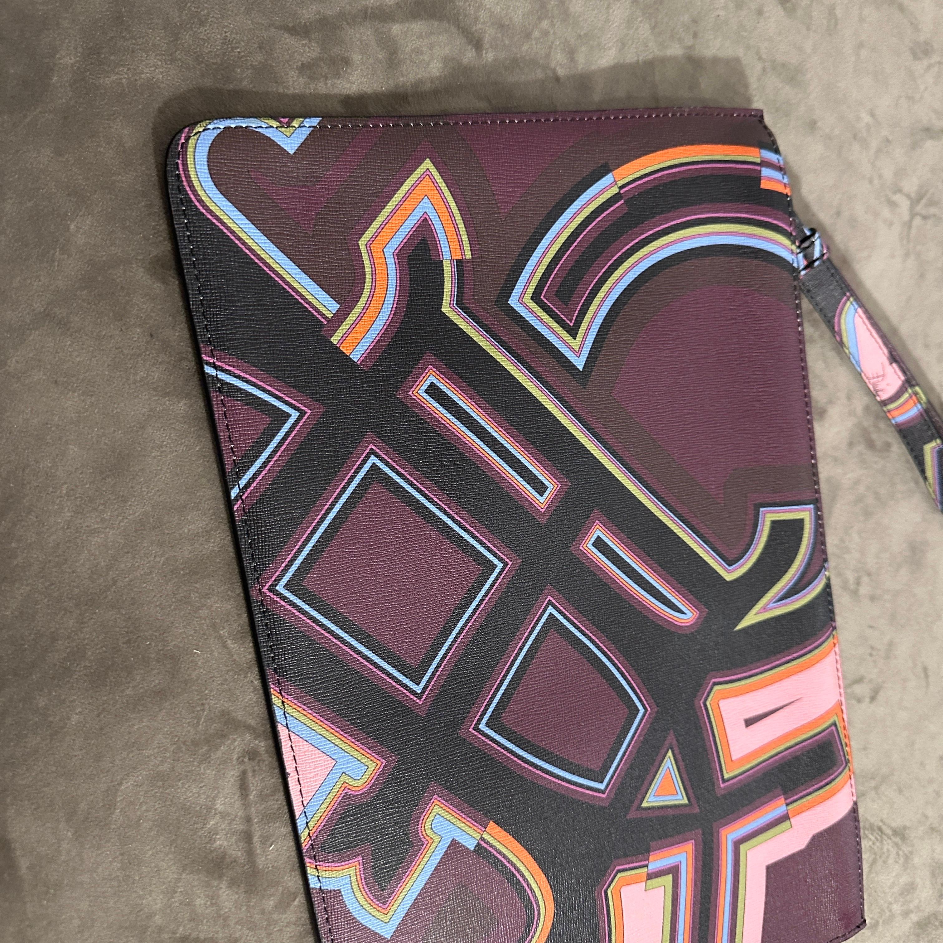 21st Century Multicolored Geometric Pochette by Emilio Pucci For Sale 5