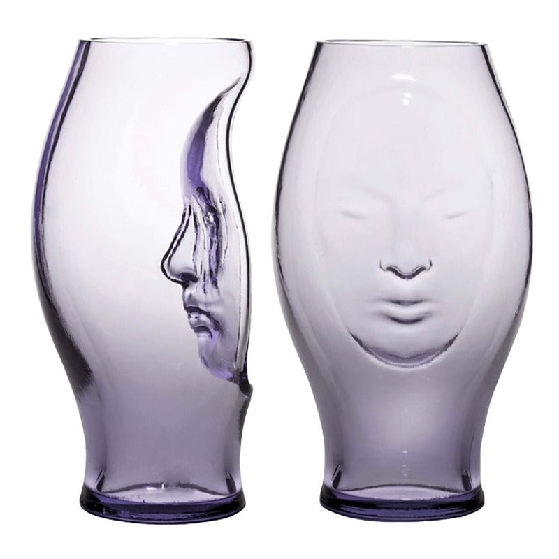 21st Century Murana Glass Vase in Wistaria by Fabio Novembre