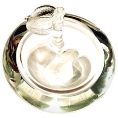21st Century Murano Style Blown Art Glass Organic Sculptural "Apple" Vase