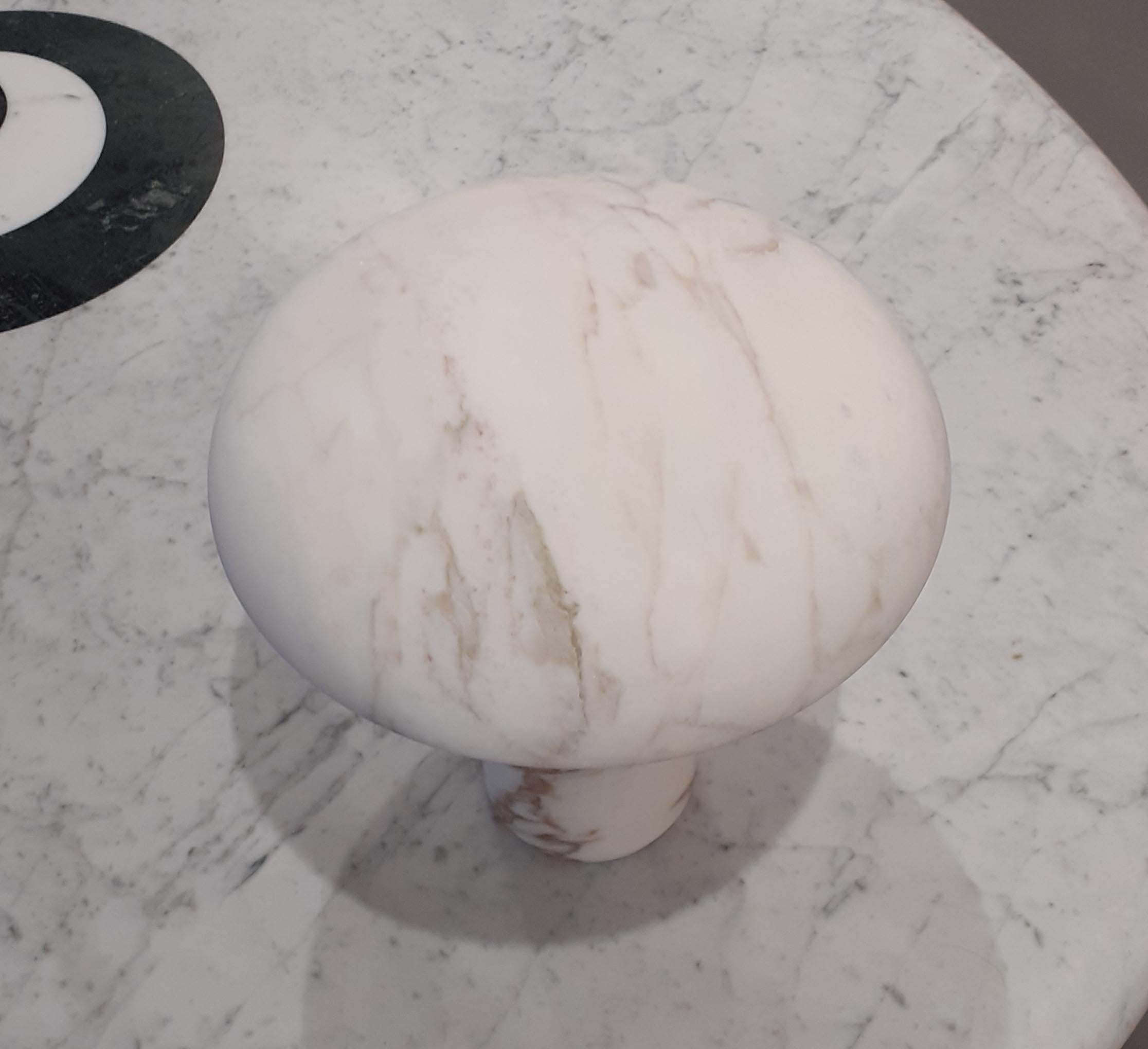 mushroom lamp marble