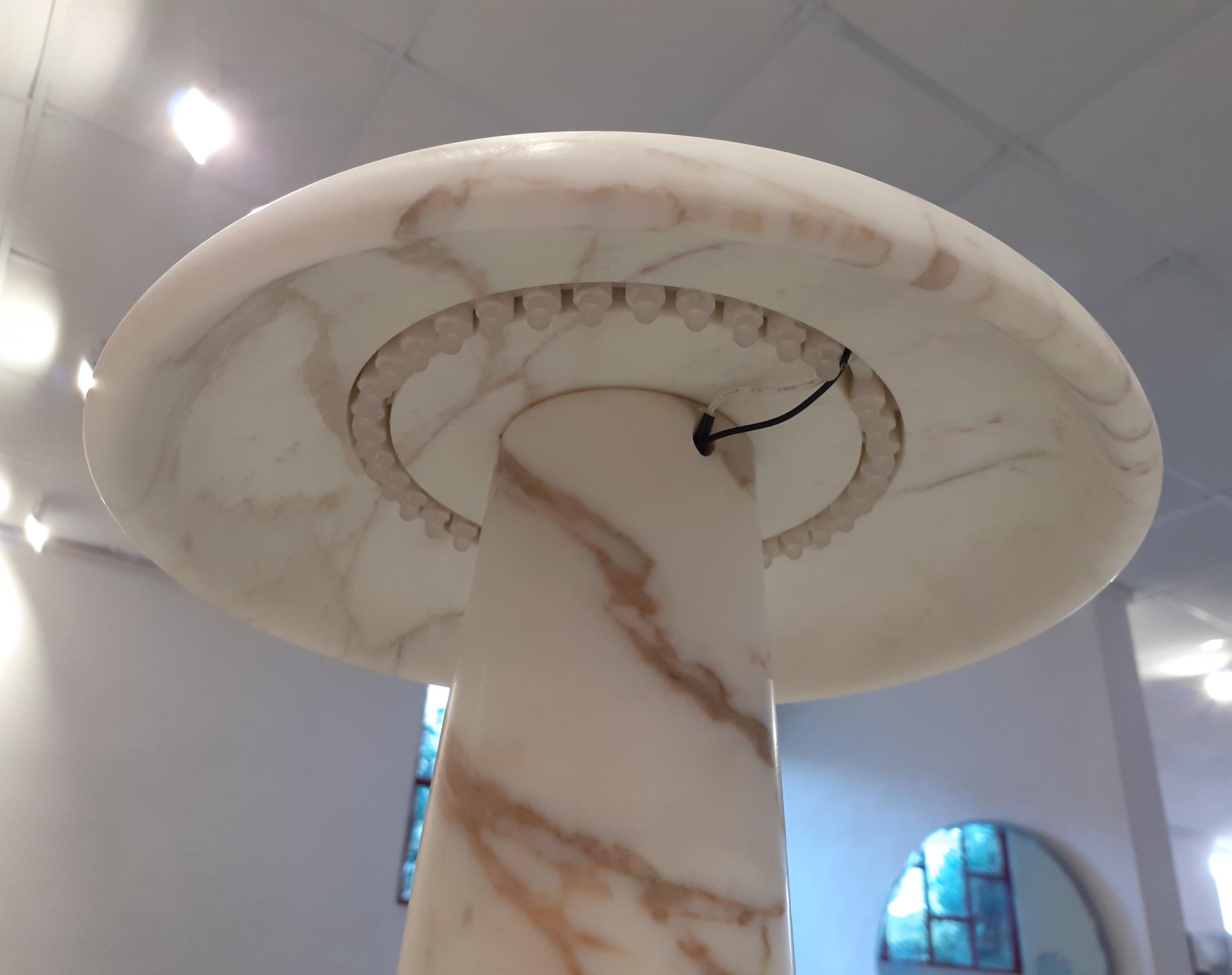 marble mushroom lamp