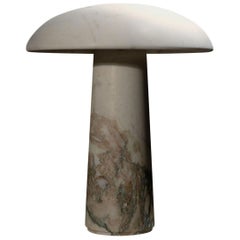 21st Century Mushroom 2 Calacatta Marmor Lampe von Designer Arch.Marco Marino