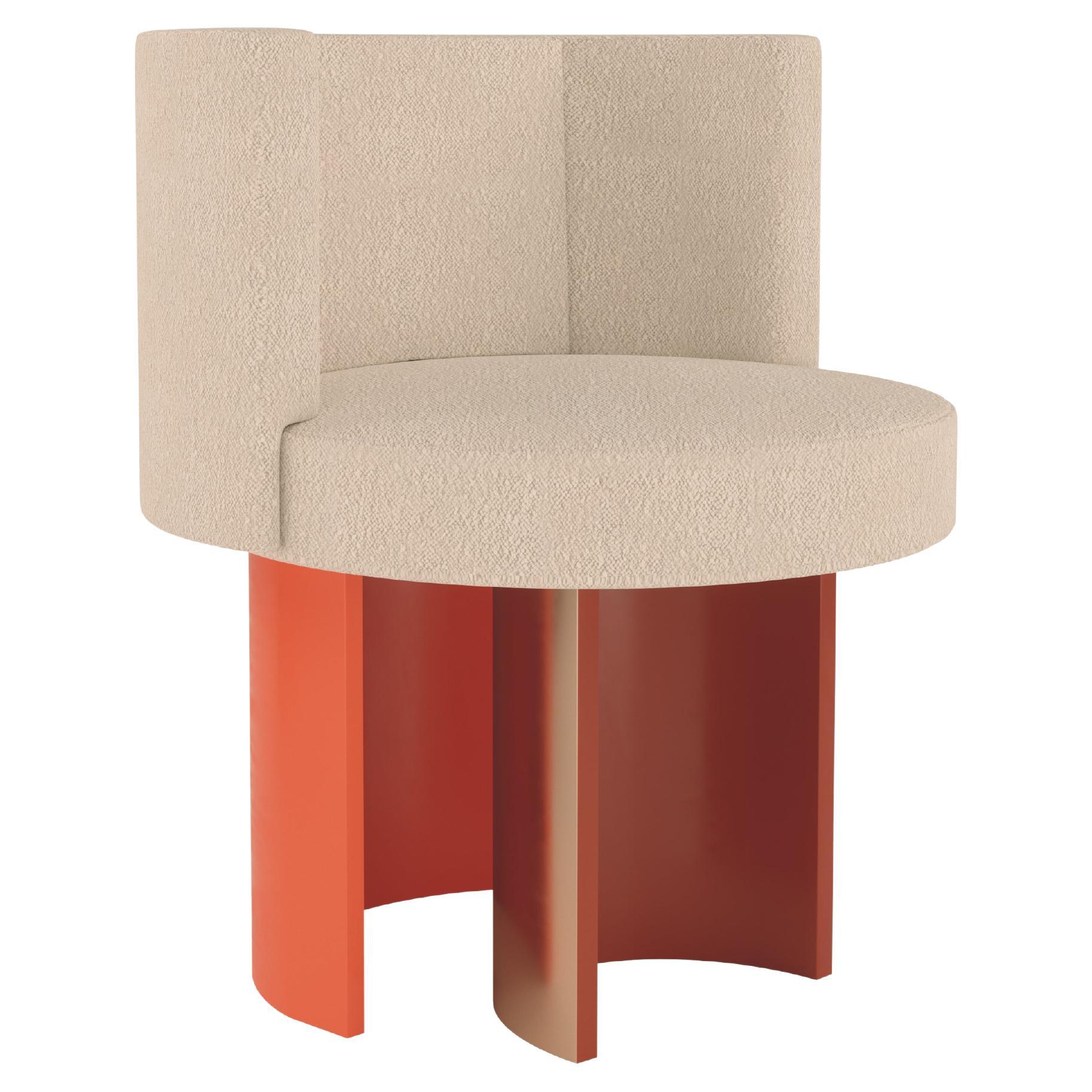 21st Century Myth Dining Chair Lacquered Wood Brass  For Sale