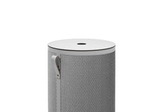 21st Century Nadia Round Laundry Basket with Leather & Canvas Cotton