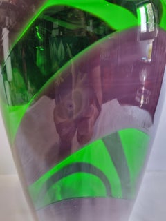 21st Century Nason and Moretti Murano Blown Glass "Snake" Vase, Italy, 2023