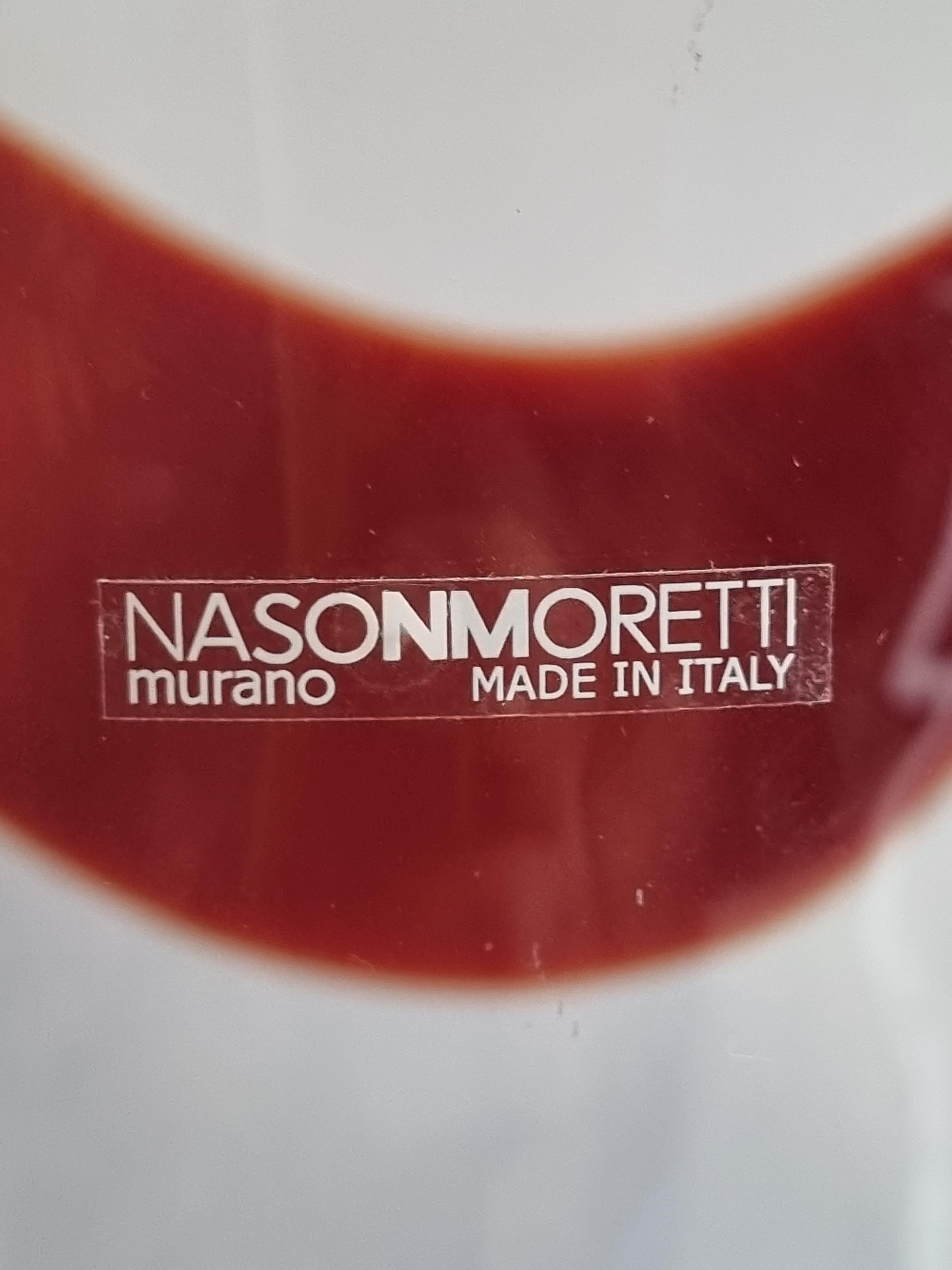 Italian 21st Century NasonMoretti Murano Blown Glass 