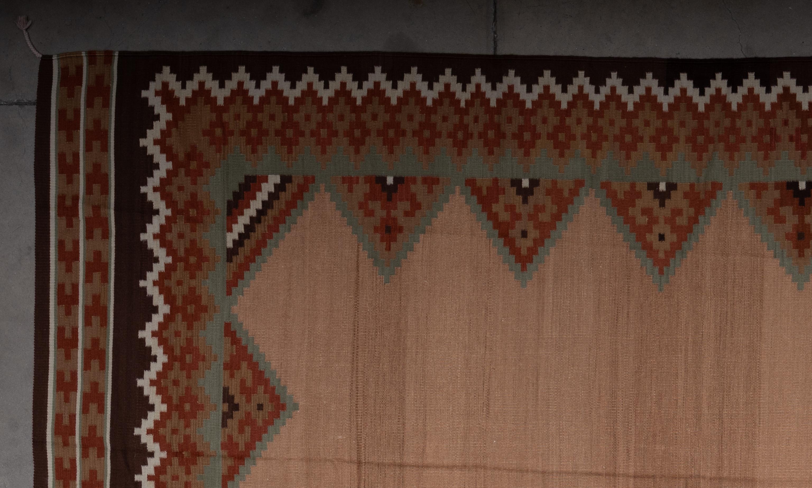 Mexican 21st Century Navajo Inspired Rug For Sale