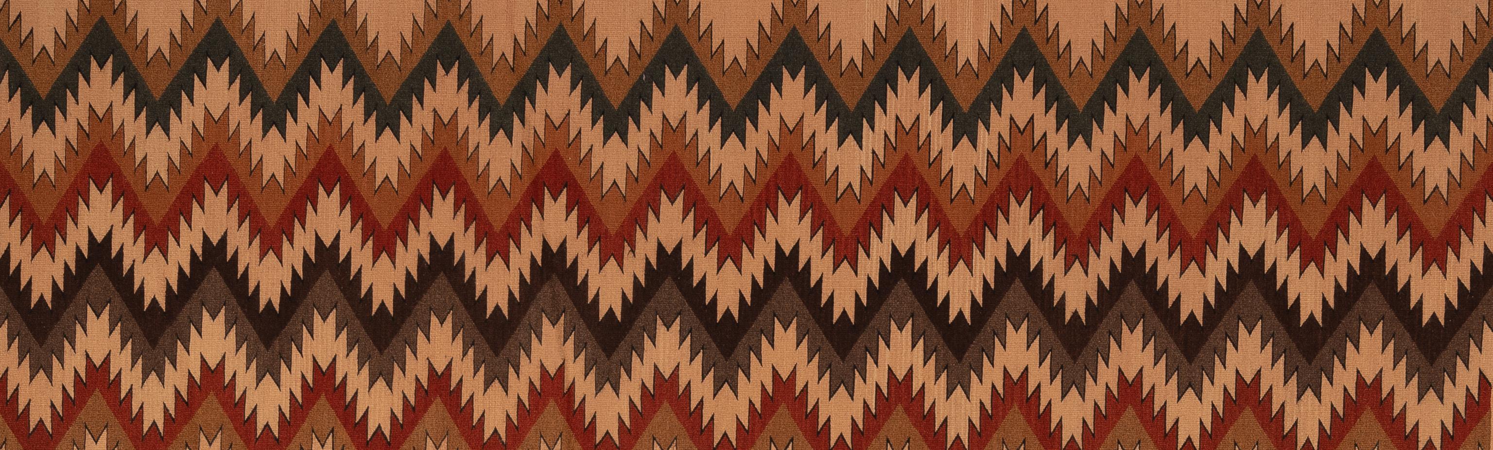 Navajo-inspirierter Teppich des 21. Jahrhunderts (Mexikanisch) im Angebot