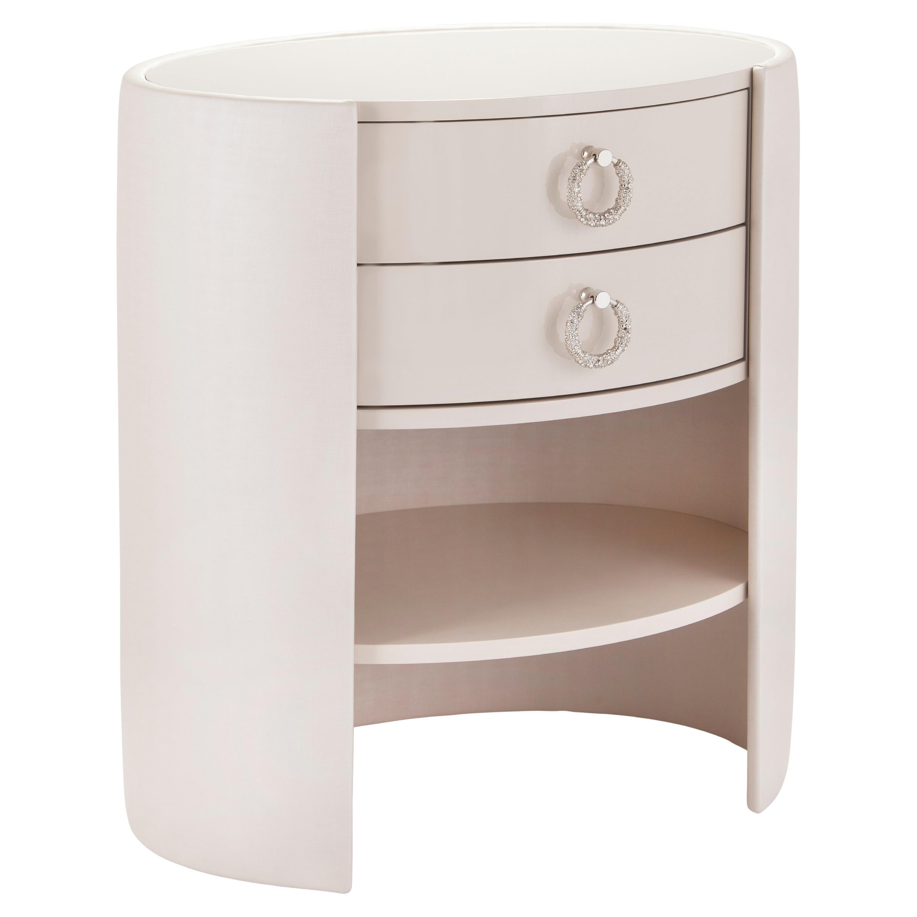 21st Century Neoclassical Brussels Bedside Table Portugal by Greenapple