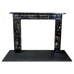 21st Century Nero Portoro Marble Bullseye Surround