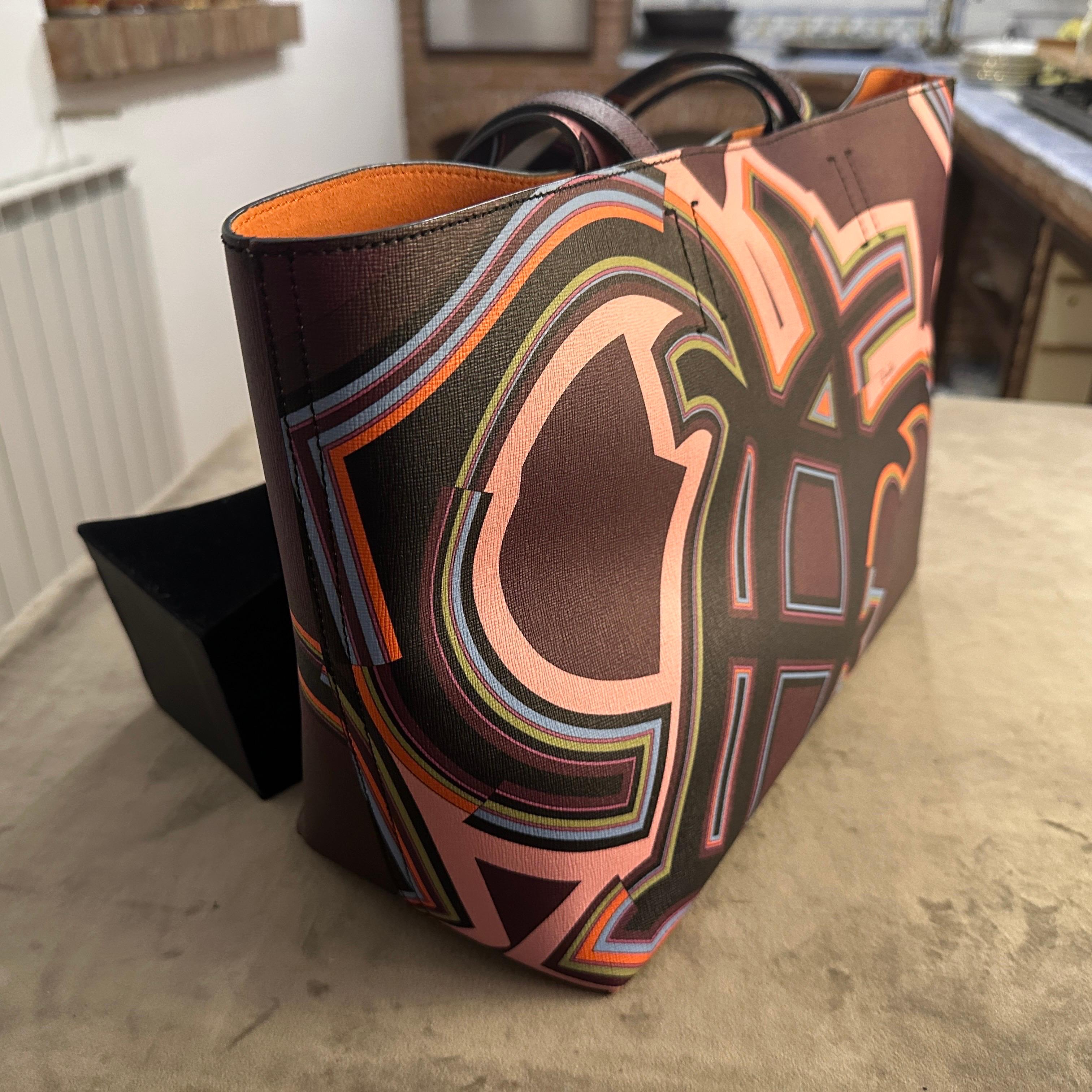 21st Century Never Worn Emilio Pucci Iconic Tote Bag For Sale 6