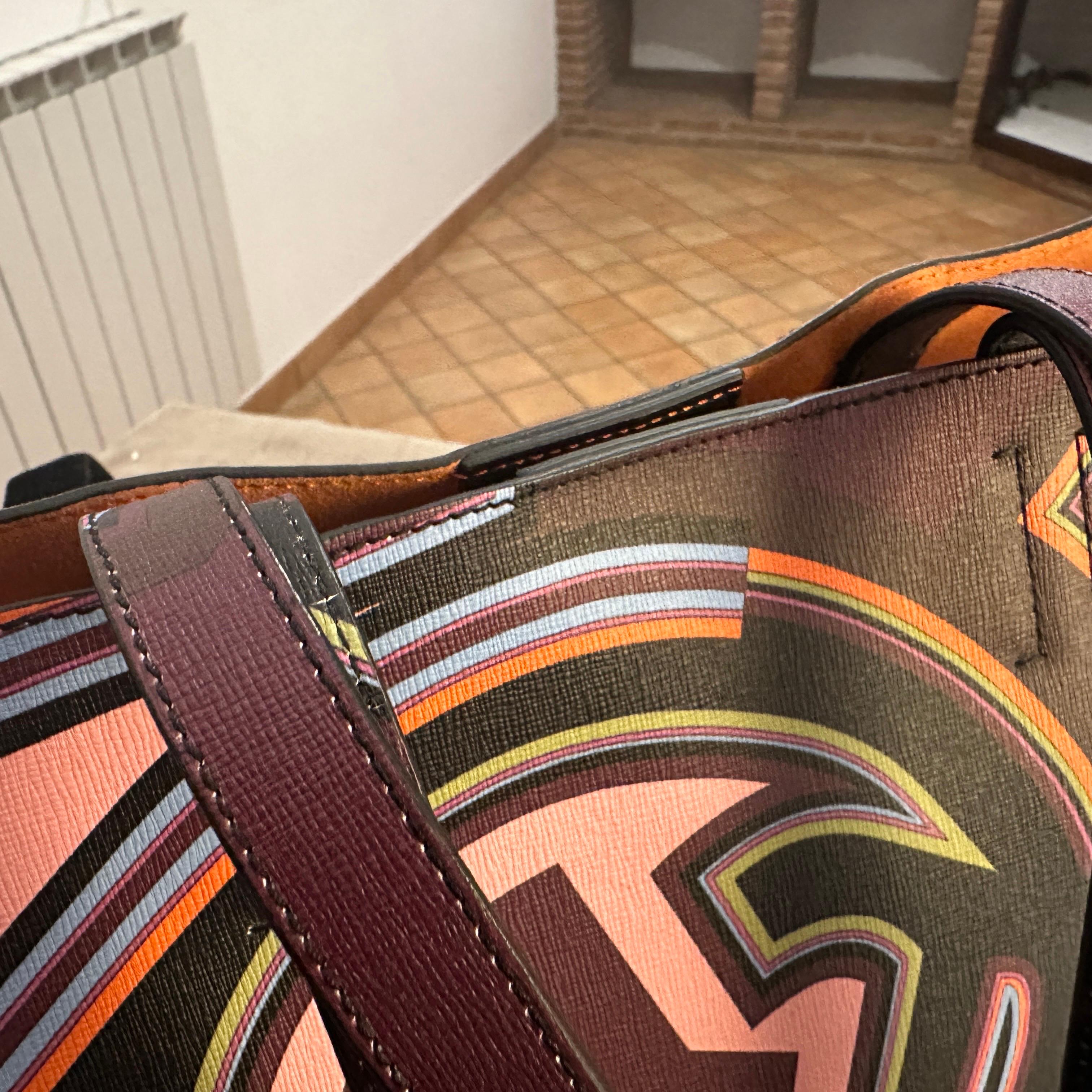 21st Century Never Worn Emilio Pucci Iconic Tote Bag For Sale 8