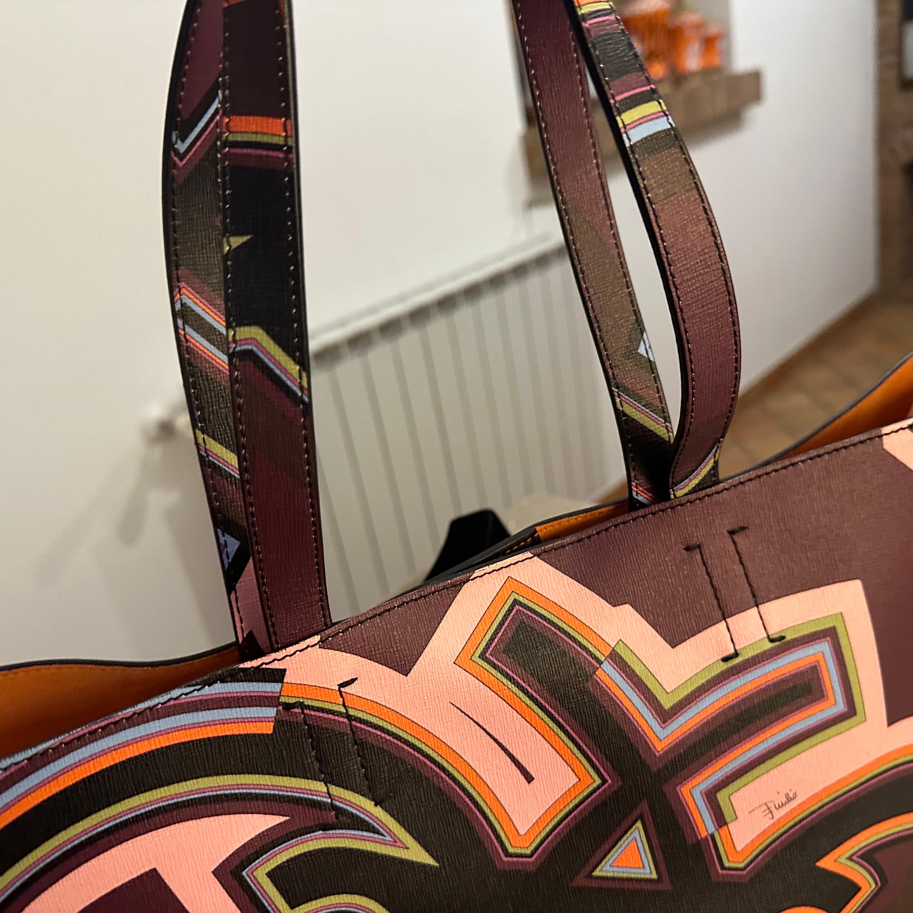 21st Century Never Worn Emilio Pucci Iconic Tote Bag For Sale 4