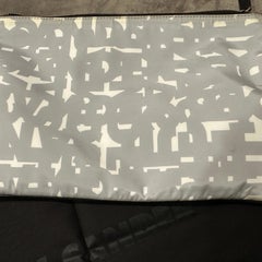 Nuevo bolso de mano de nailon con estampado abstracto del siglo XXI de Jil Sander