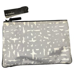 21st Century New Abstract Print Nylon Clutch Bag by Jil Sander