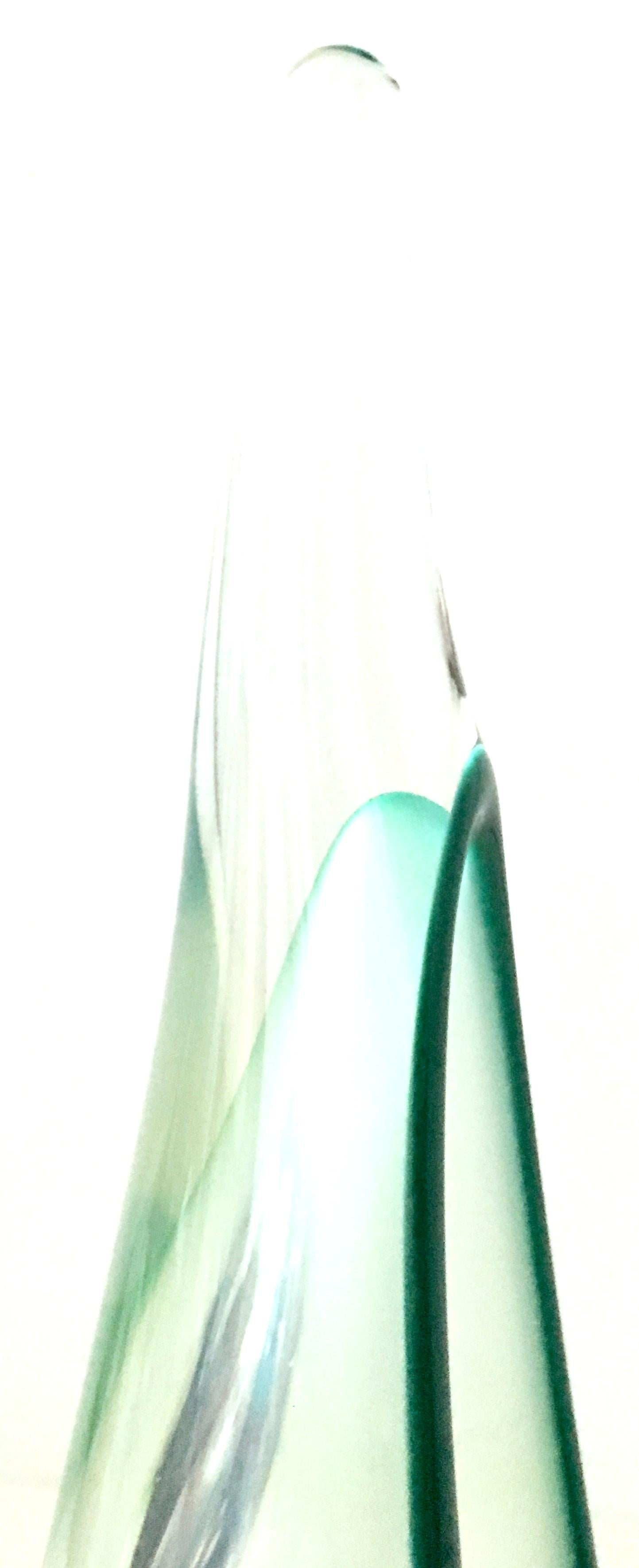 21st Century and New Blown Art Glass Organic Modern Sculptural Vase For Sale 8