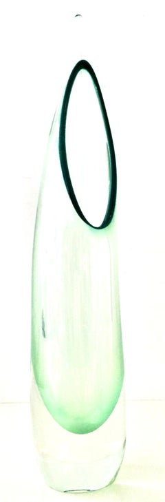 21st Century and New Blown Art Glass Organic Modern Sculptural Vase