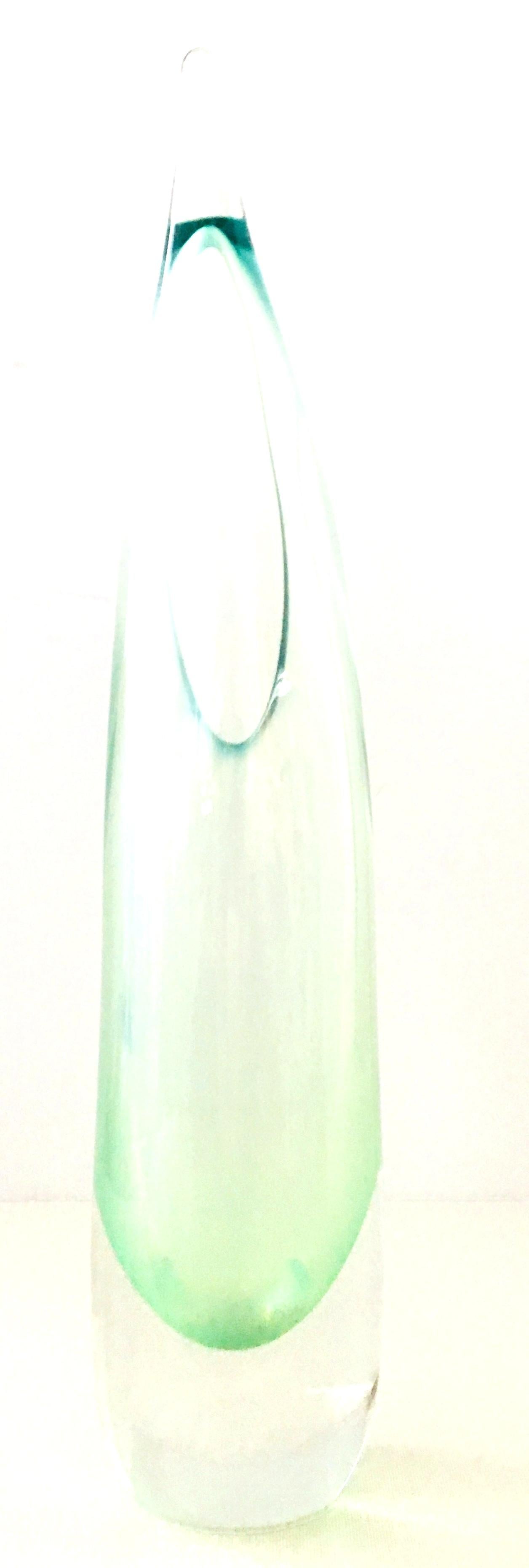 21st Century and New Blown Art Glass Organic Modern Sculptural Vase For Sale 1