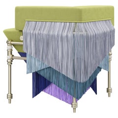 21st Century New Collection Seraphine Fringes Chair Made in Portugal by Ottiu