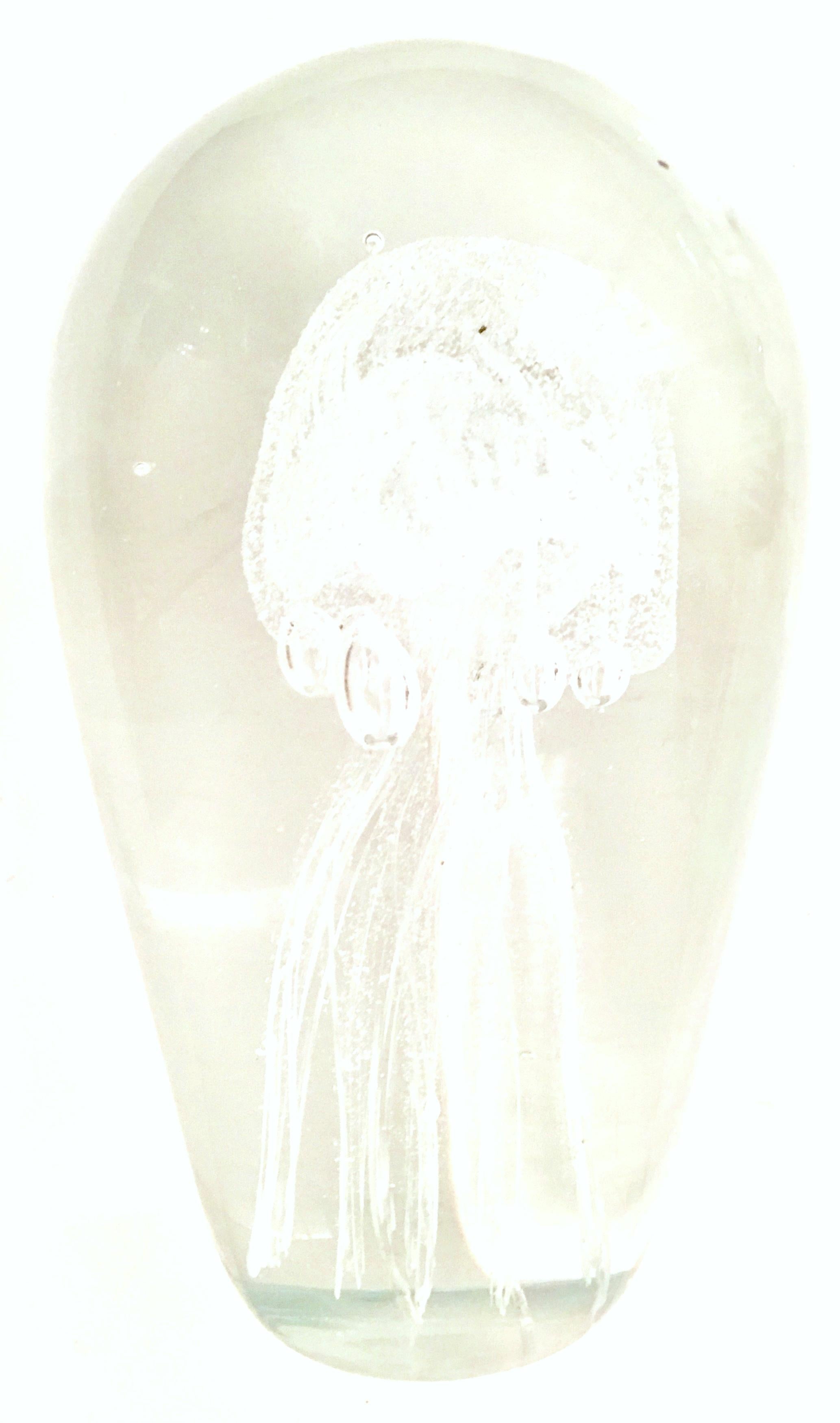 hand blown glass jellyfish