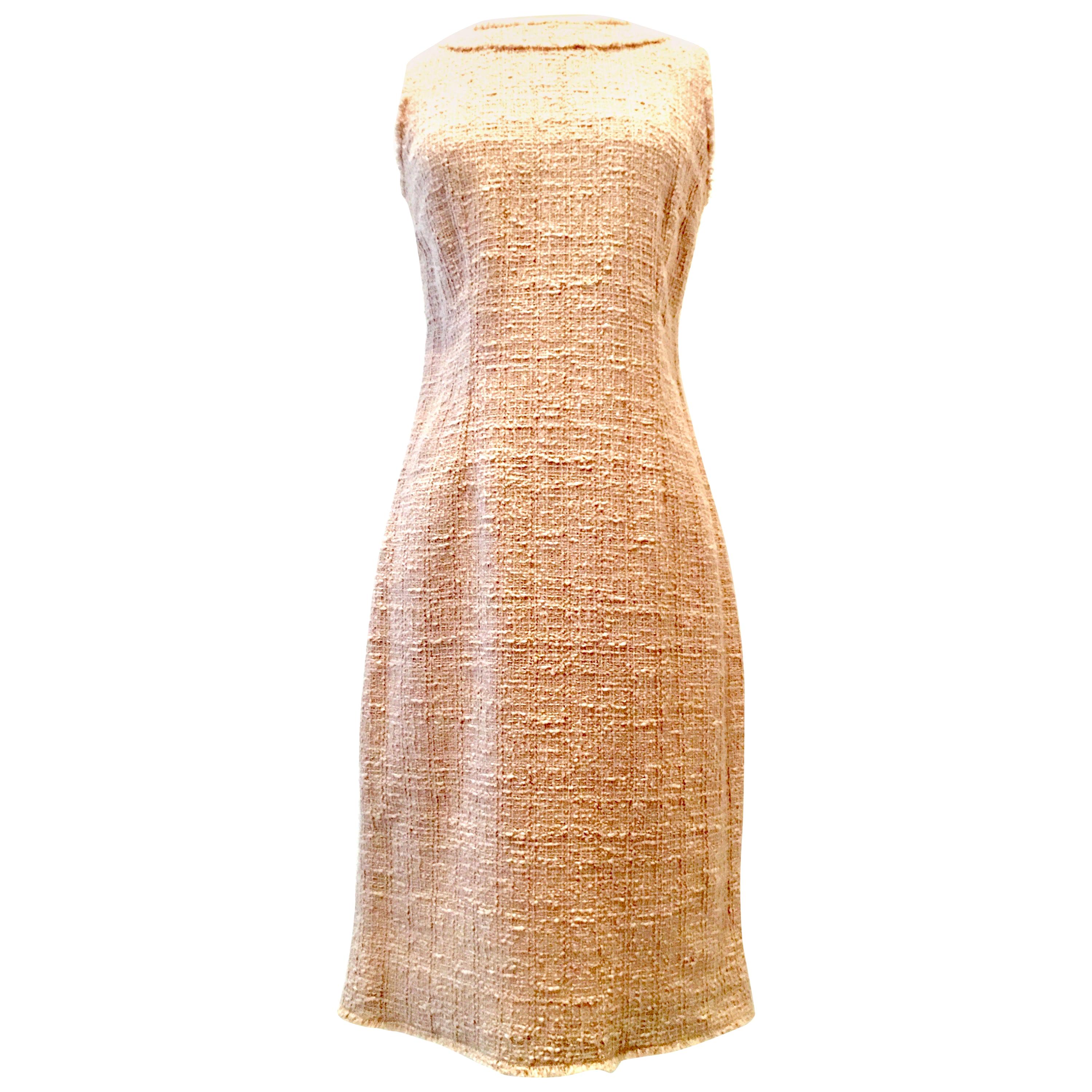 21st Century & New Italian Boucle Shift Dress By, Dolce & Gabbana - Size 42 For Sale
