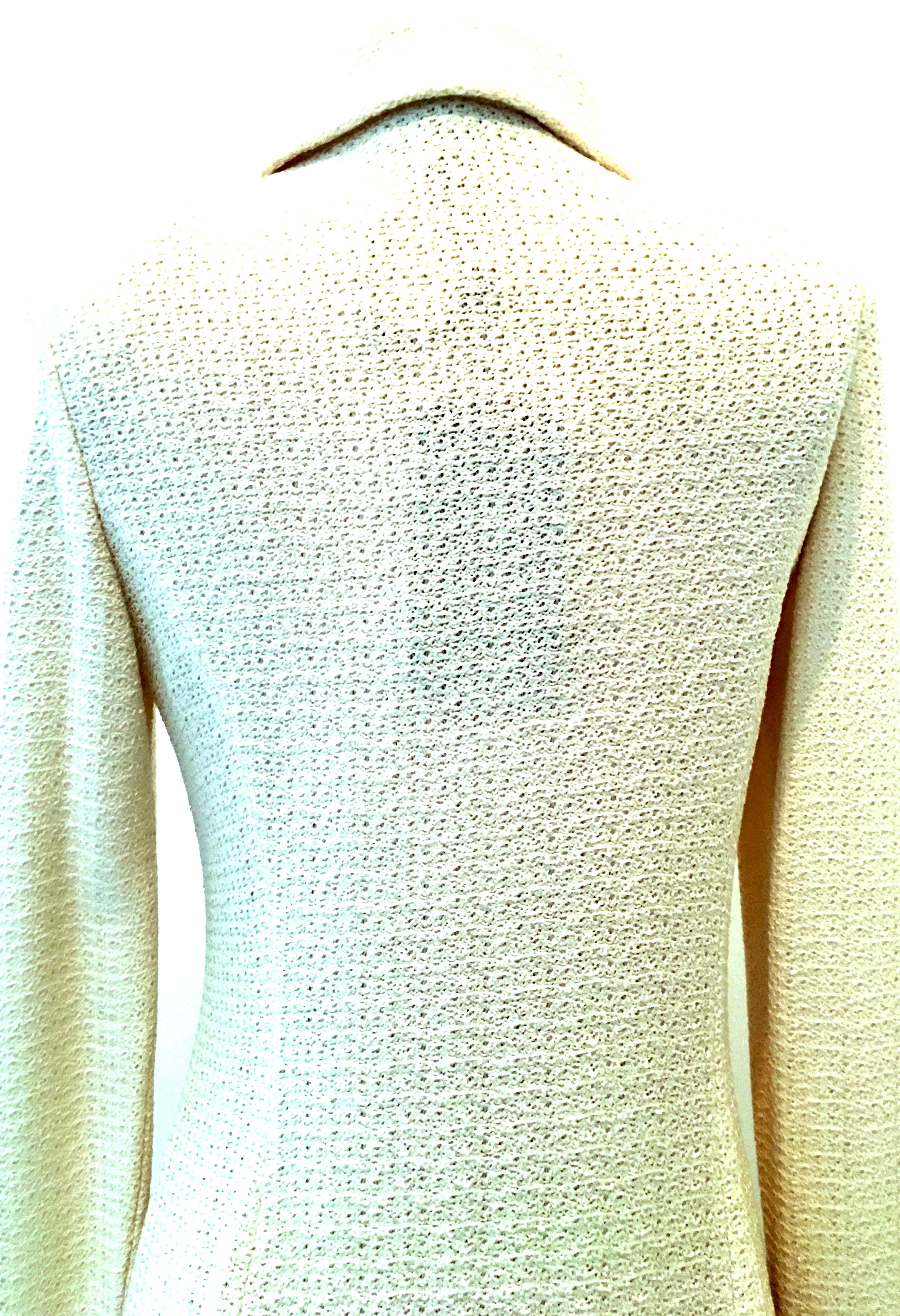21st Century & New St. John Couture Knit Ombre Jacket Size 6 For Sale 2