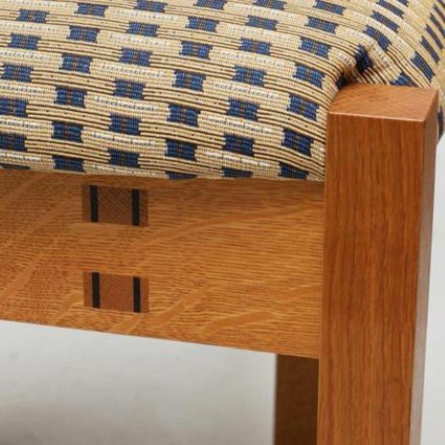 Nord-américain Chaises de salle à manger en bois faites sur-mesure et conçues par Noden Furniture Design, ensemble de 10 pièces en vente