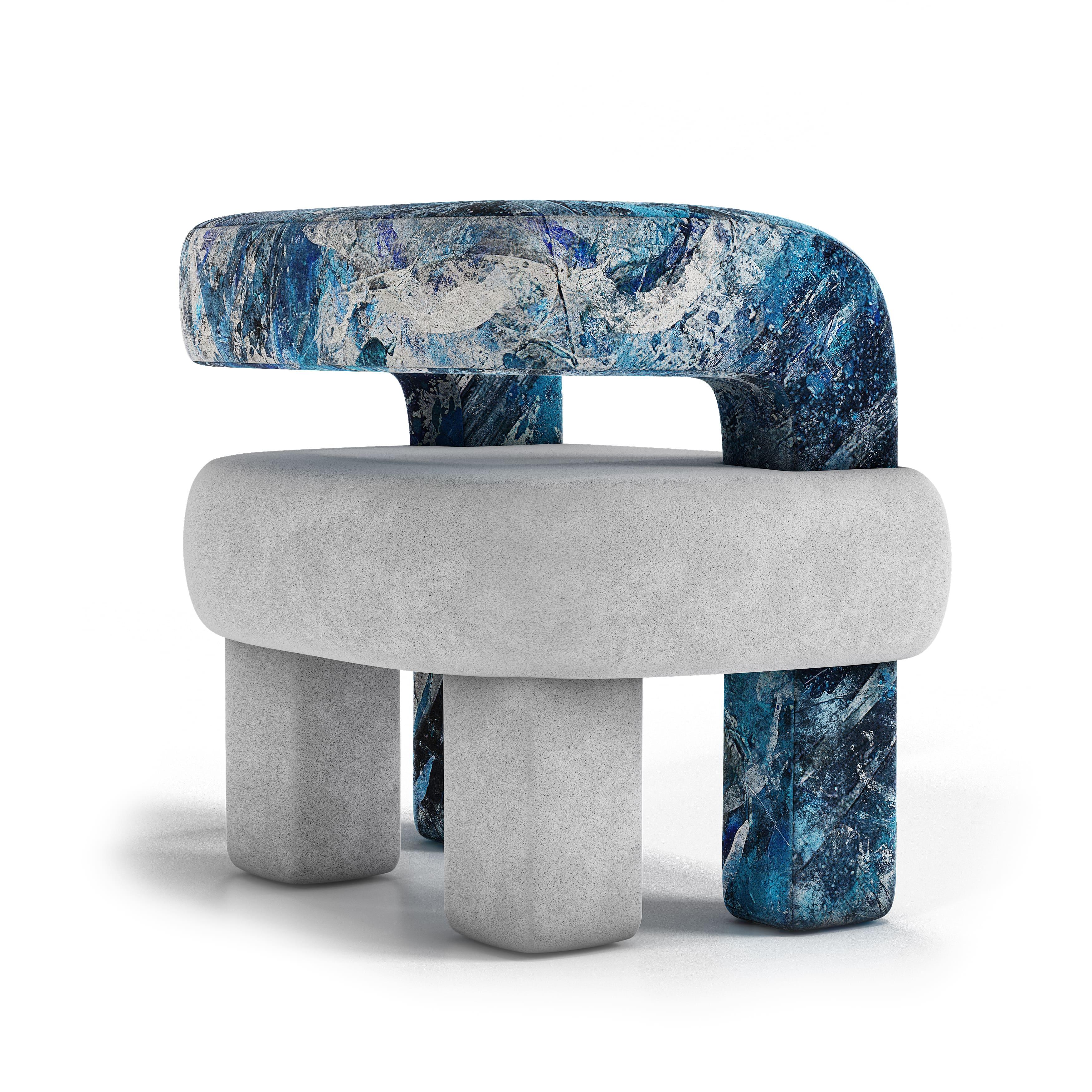 Behspoke presents the limited Oceano armchair collection.

Behspoke partnered with the canada-based contemporary artist Rob Pennino and Joe Fentress Studio, to create a limited edition of stylish and sophisticated armchairs.

The Oceano armchair