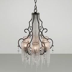 21st Century on the Rocks 6 Lights Crystal Chandelier by Patrizia Garganti