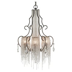 21st Century on the Rocks 6 Lights Crystal Chandelier by Patrizia Garganti