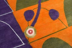 21. Jahrhundert Mauro Lovi Italienische Sintesi Olivia Toscani's Kunst des 21. Jahrhunderts, Grün